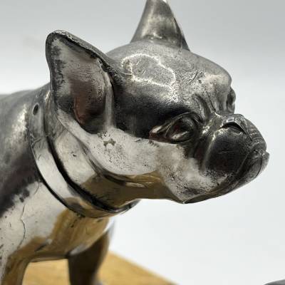 Encrier art déco, Bouledogue, Bulldog