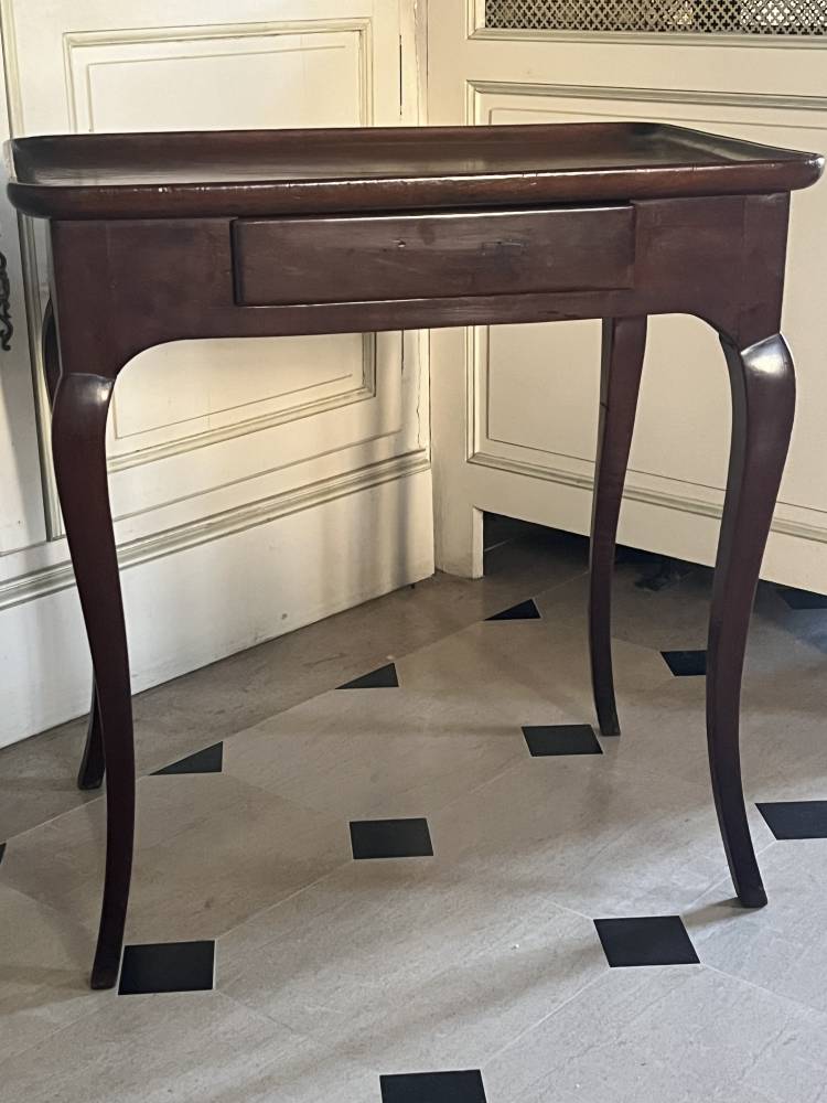 Cabaret Table In Solid Mahogany. Louis XV Period