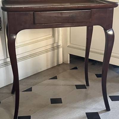 Cabaret Table In Solid Mahogany. Louis XV Period