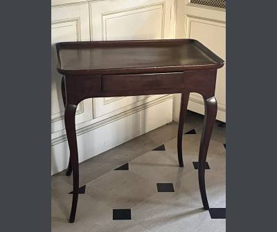 Cabaret Table In Solid Mahogany. Louis XV Period