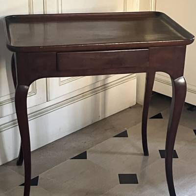 Cabaret Table In Solid Mahogany. Louis XV Period