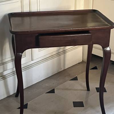 Cabaret Table In Solid Mahogany. Louis XV Period