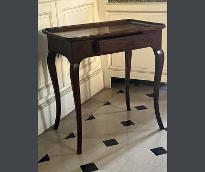 Cabaret Table In Solid Mahogany. Louis XV Period