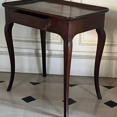 Cabaret Table In Solid Mahogany. Louis XV Period