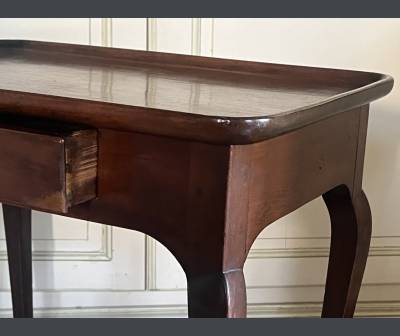 Cabaret Table In Solid Mahogany. Louis XV Period