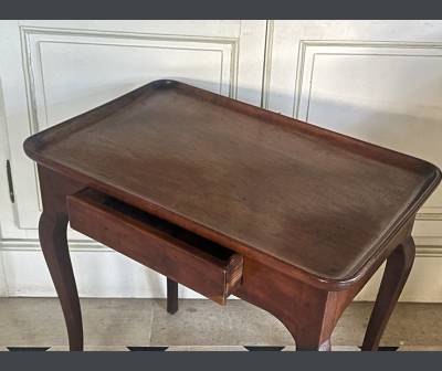 Cabaret Table In Solid Mahogany. Louis XV Period