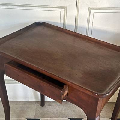 Cabaret Table In Solid Mahogany. Louis XV Period