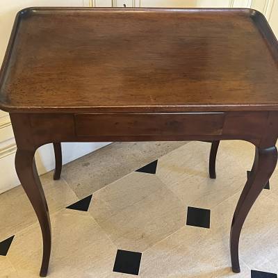 Cabaret Table In Solid Mahogany. Louis XV Period