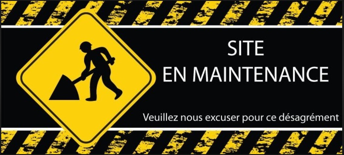 site en maintenance